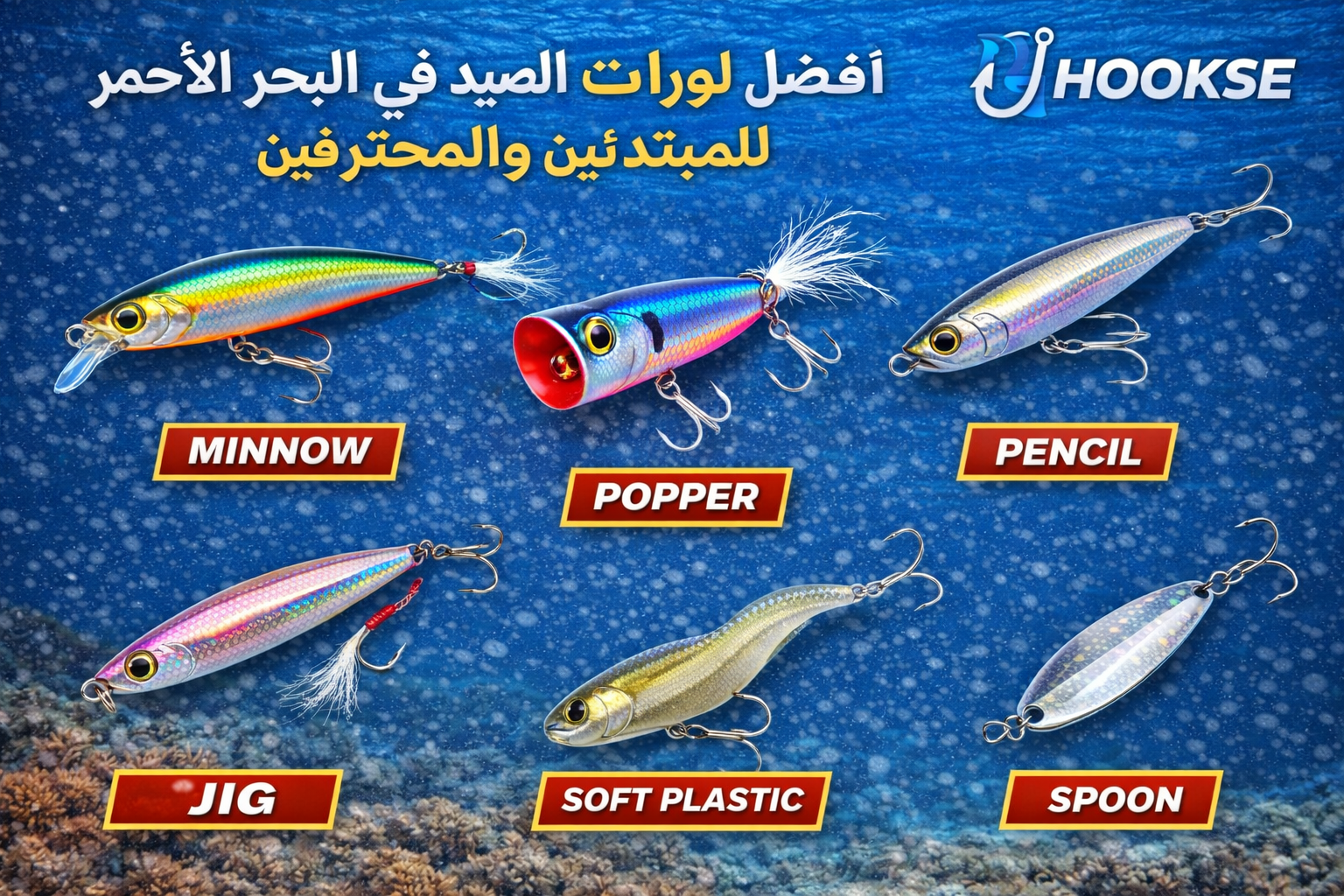 أفضل لورات الصيد في البحر الأحمر للمبتدئين والمحترفين