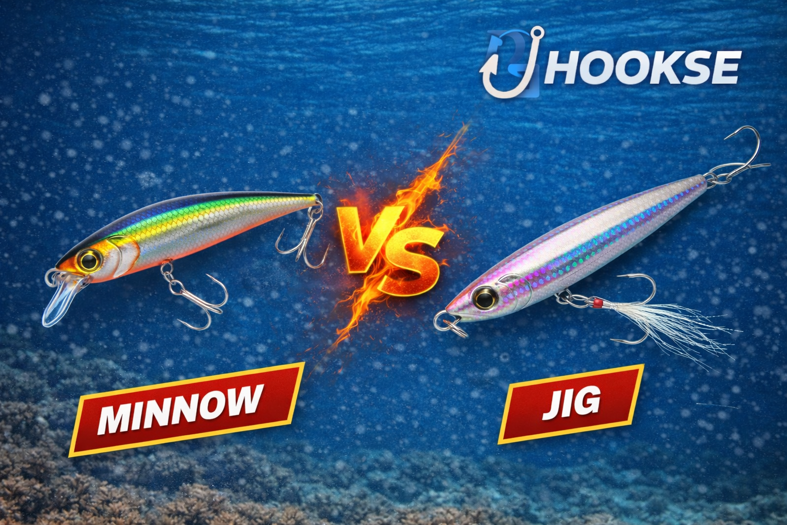 المينو أم الجيج؟ أيهما أفضل للصيد في البحر