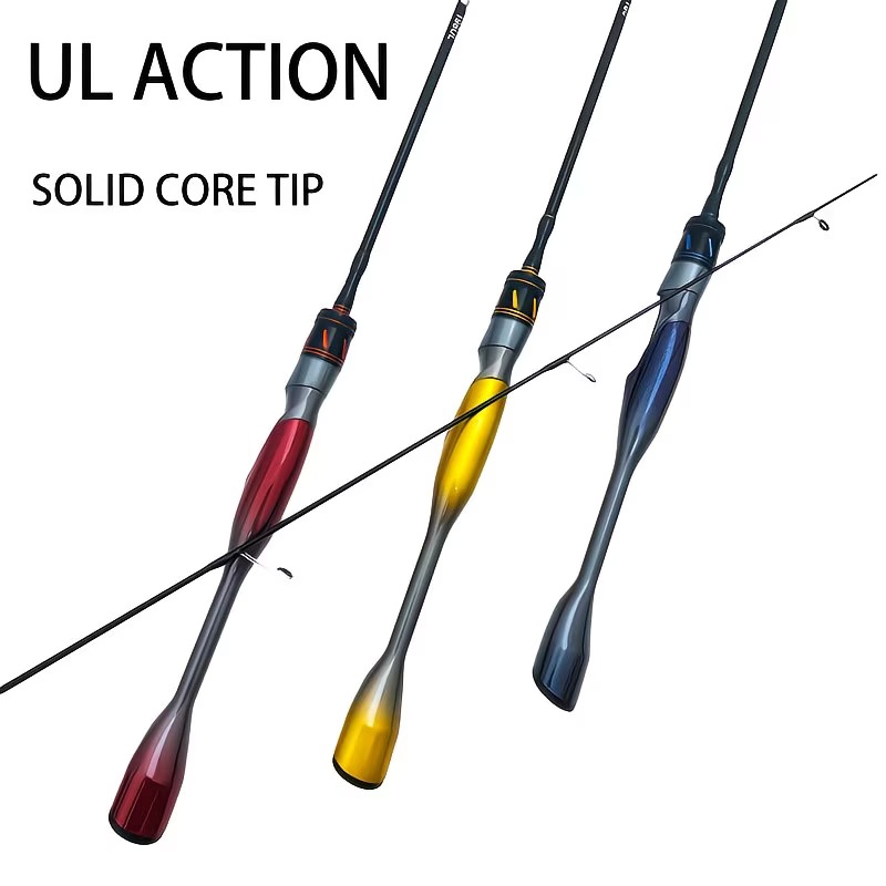 Ultra-Light Spinning Rod UL 2-8g - Ultra-Sensitive Tip, Compact