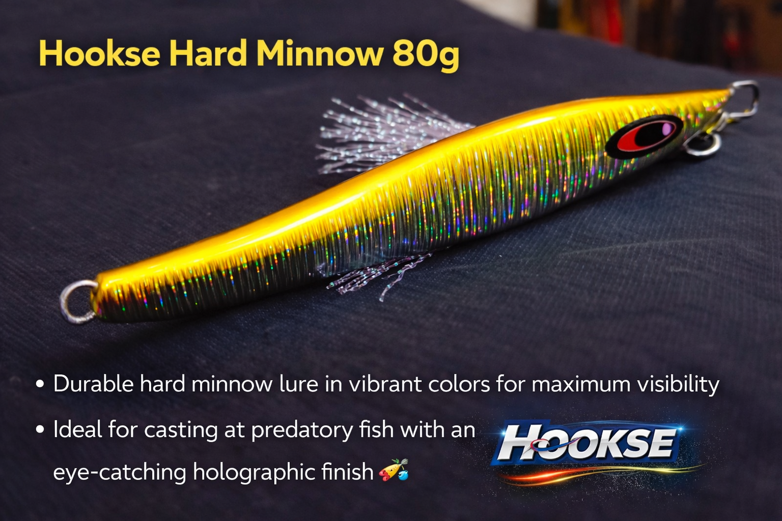 Glow Jigging Lure 80g